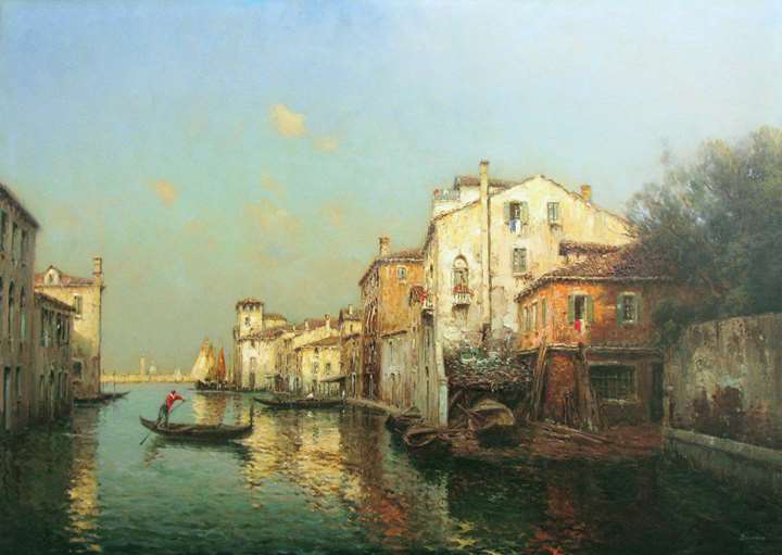 View of a Venetian canal